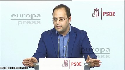 El PSOE tilda de irresponsable a Rajoy