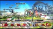 Nintendo Girl Fight 5 - 8 Player Smash on Big Battlefield - Super Smash Bros Wii U Gameplay