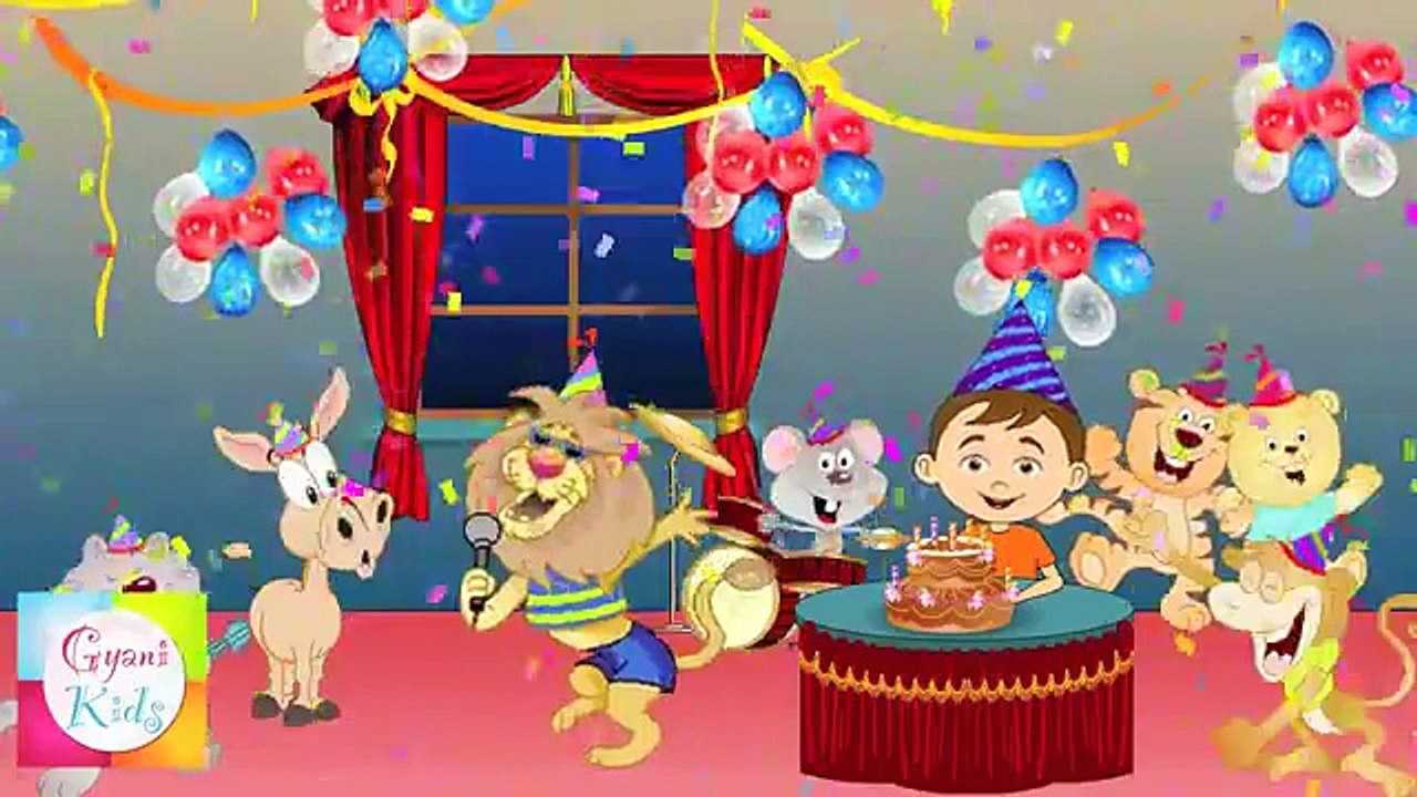 Happy Birthday Song for Nursery Kids