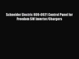 [PDF Download] Schneider Electric 809-0921 Control Panel for Freedom SW Inverter/Chargers [Read]