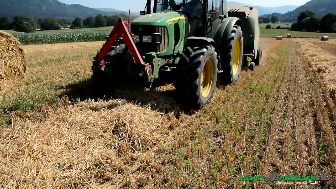 Pressage de la Paille 2015 | NEW John Deere F440M | Loagri JDmoitrackHD