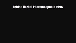 PDF Download British Herbal Pharmacopoeia 1996 Download Full Ebook