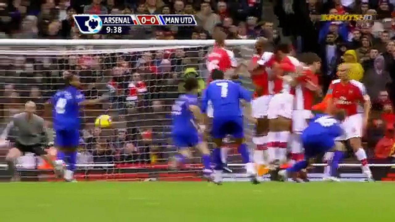 Cristiano Ronaldo Vs Arsenal Away HD 720p (08 - 11 - 2008) - English Commentary -Npmake