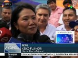 Perú: gob. de Fujimori habría sido cómplice de narcotraficante