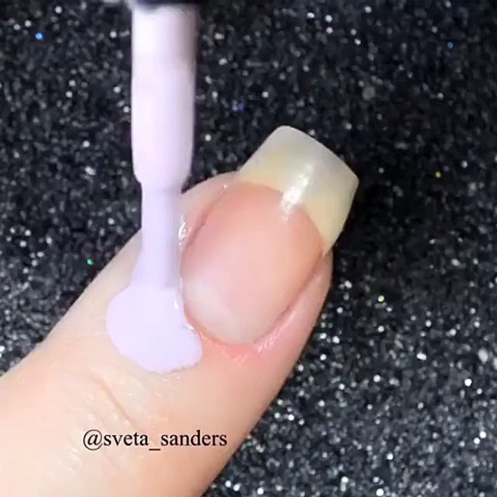 Gradient Nails polish