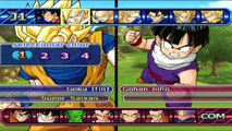 Dragon Ball Z Budokai Tenkaichi 3 : Goku Bardock Goten VS Vegeta Trunks King Vegeta -   EXTRA ! !