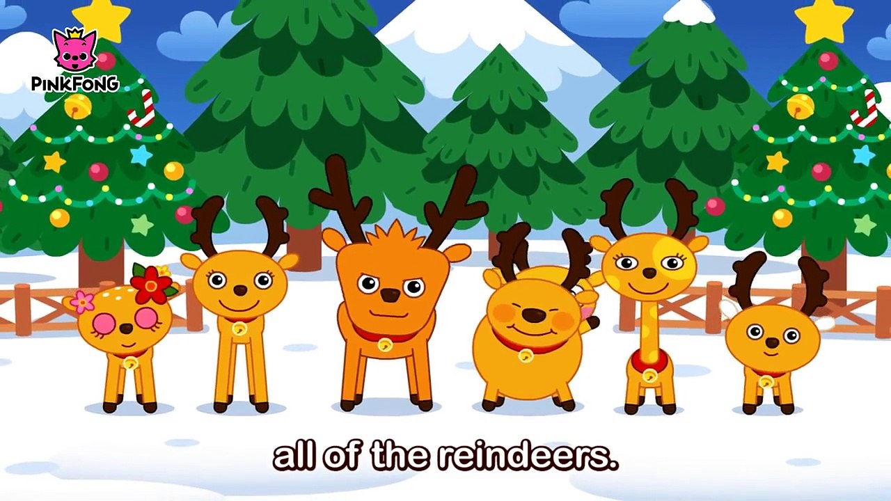 Rudolph The Red Nosed Reindeer Christmas Stories Pinkfong Story Time For Children