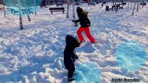 WUBBLE BUBBLE BALL - Winter Fun playtime outside with GIANT BALL (FULL HD)
