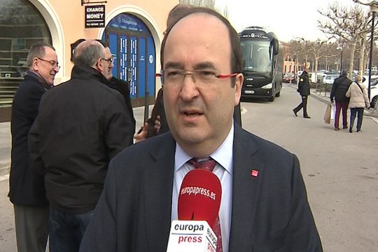 Iceta dice que Sánchez no cederá a un referendum en Cataluña