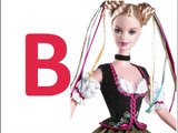 alfabeto italiano per bambini - impara abc con Barbie - abcdefghilmnopqrstuvz - 2016
