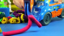 Tonka Chuck and Friends Play Doh Diggin Rigs Play Dough Mess For Rowdy The Recycling Truck Toy