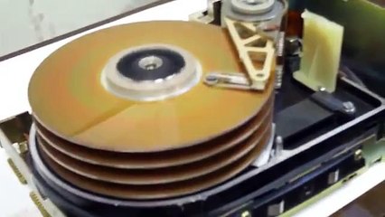 72 MB Hard Drive spinning up...