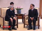 Lao NEWS on LNTV: Japan, Laos agree to upgrade bilateral ties.10/3/2015