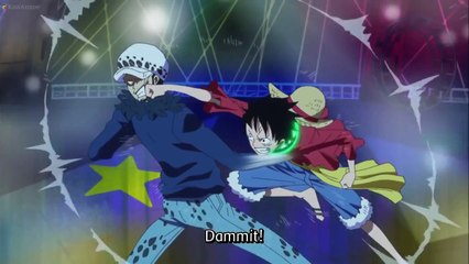 One Piece [627] LUFFY VS LAW!!! [FULL FIGHT]
