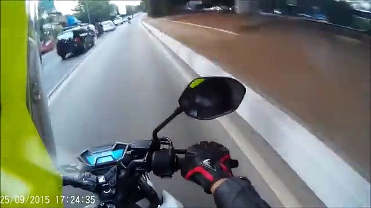 Honda New CB150R Top speed test 2016