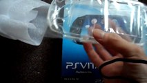 Unboxing Review Sony Playstation PSV PSVita PS Vita Clear Plastic Case Cheap plastic prote