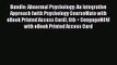 [PDF Download] Bundle: Abnormal Psychology: An Integrative Approach (with Psychology CourseMate