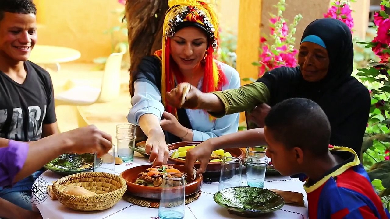 Chhiwat Bladi : Kalaat MGouna شهيوات بلادي : قلعة مكونة : طاجين بالخضر