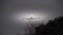 Storm!! Delta Air Lines Boeing 747-40Crosswind Landing at Narita  Video Arts