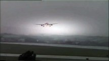 TAP Airlines Airbus A32rSevere Crosswind Landing Near Crash  Video Arts