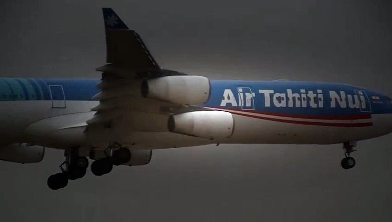 Storm!! Crosswind Landing at Narita R/W16R / 成田空港横風着陸シーン  Video Arts