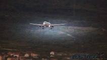 Strong Crosswind Landing - Aeroflot Airbus A321-21rVQ-BEA - Split airport SPU/LDSP  Video Arts