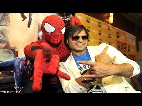 Vivek Oberoi Promotes Amazing Spiderman 2
