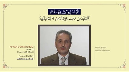 Fatih Çollak Hoca Allahümme Salli