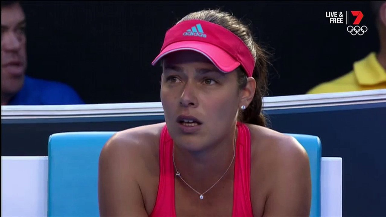 Ivanovic v Keys Australian Open match suspended after coach Nigel Sears collapses - 9news.com.au