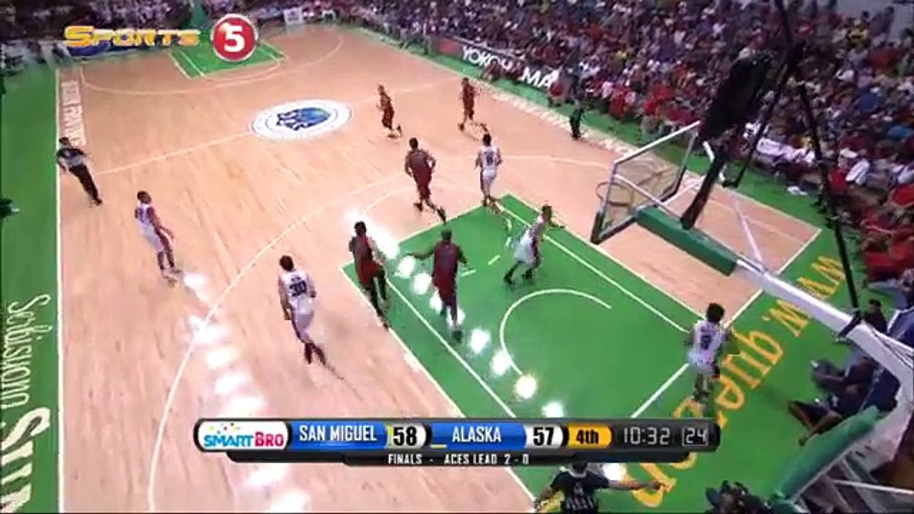 San Miguel vs Alaska - Q4 - Finals Game 3 Philippine Cup 2015-2016