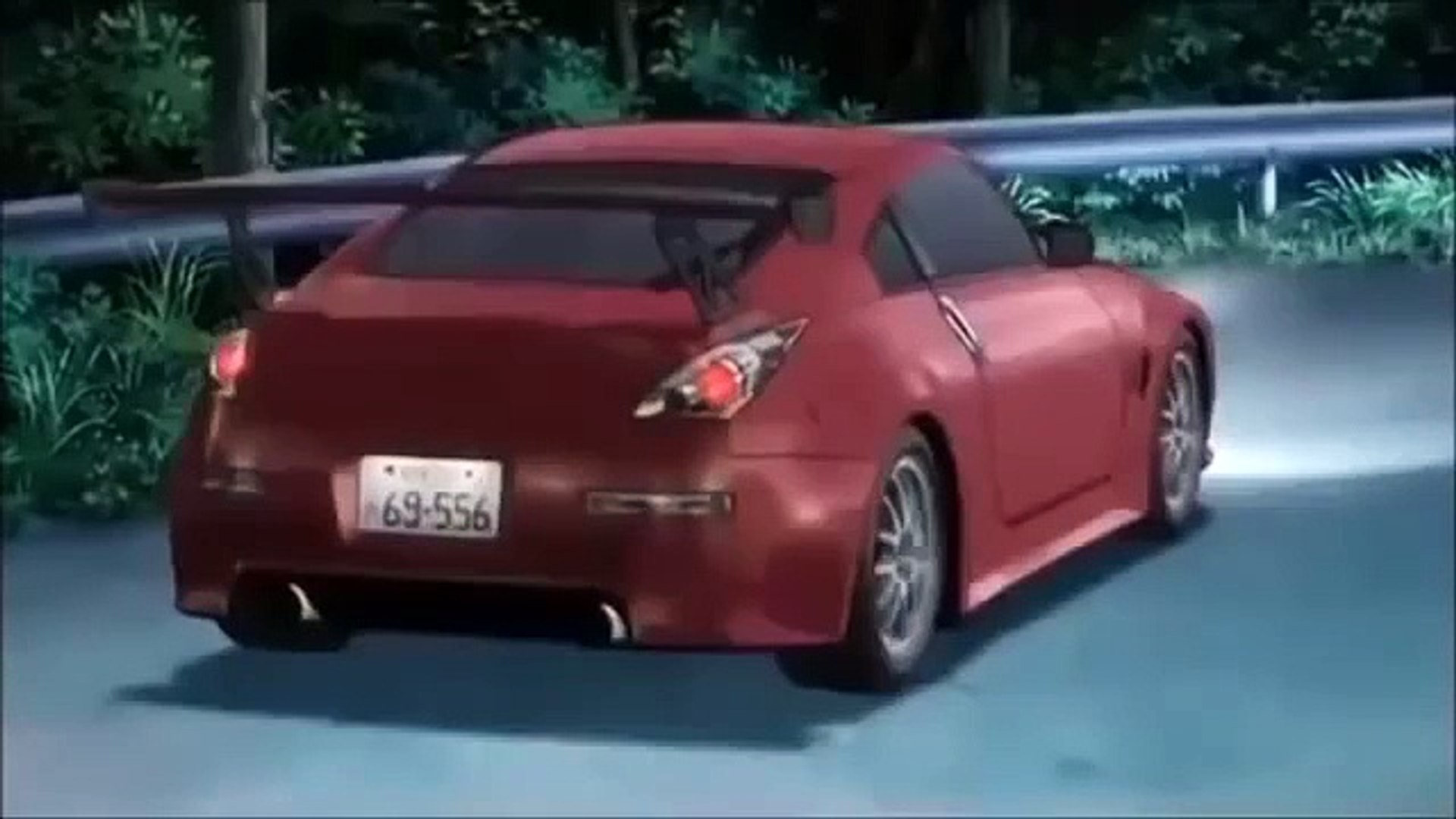 頭文字d Fifth Stage Fc3s Vs R32 死神gt R バトルシーン Video Dailymotion