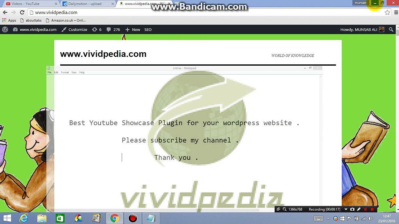 Best Youtube Showcase Plugin for your wordpress website