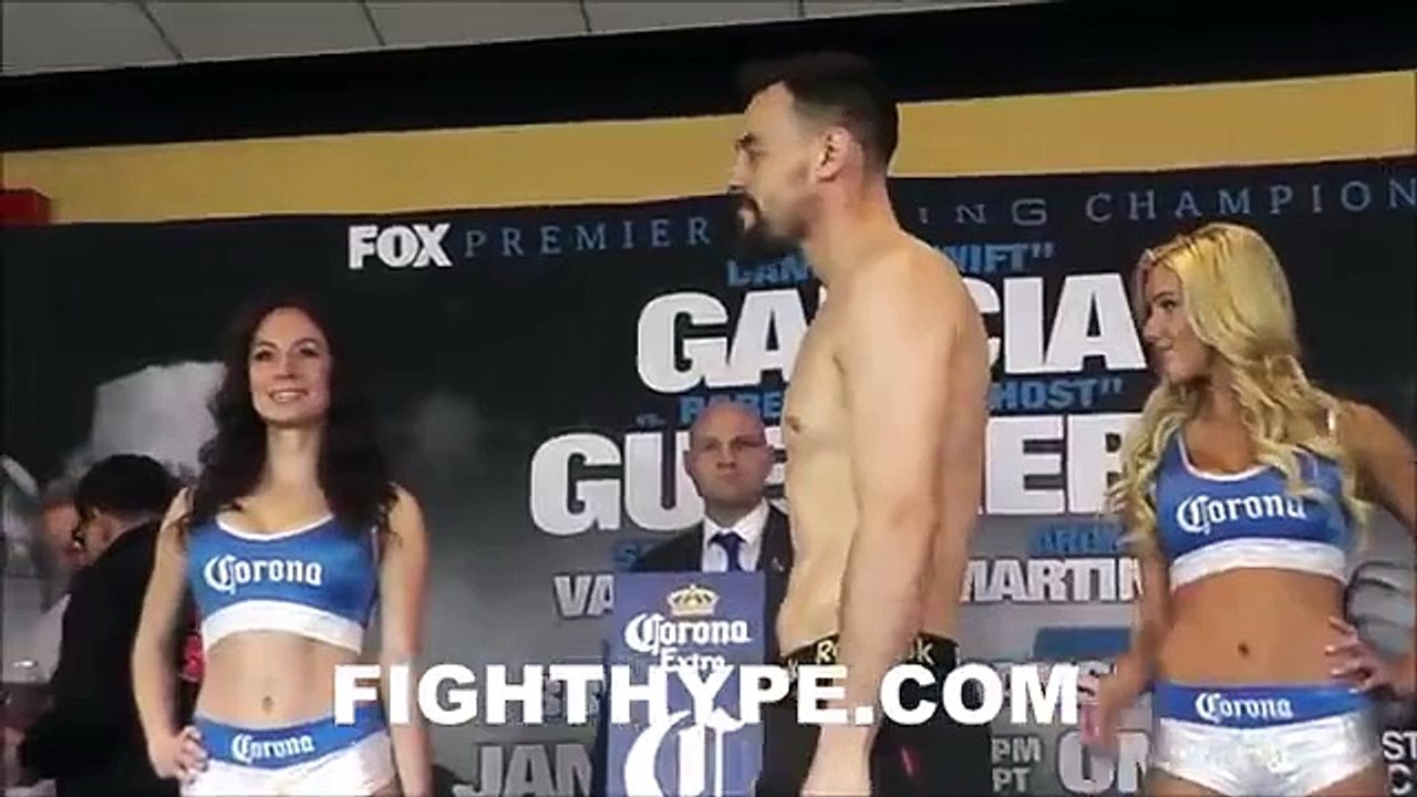 (WILD!!!) DANNY GARCIA VS. ROBERT GUERRERO WEIGH-IN AND FACE OFF (Funny Videos 720p)