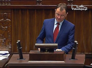 Poseł Arkadiusz Czartoryski - Wystąpienie z dnia 29 grudnia 2015 roku.