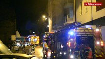 Lannion. Incendie : 22 personnes relogées après un feu au sous-sol