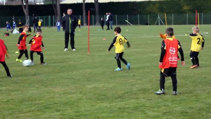 Nos petits U6 U7 jouaient à camaret ce marin
