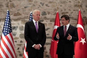 Başbakan Davutoğlu ile Joe Biden'dan Ortak Basın Toplantısı