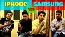 iPhone V/S Samsung War l Funny Hyderabadi Fight l The Baigan Vines