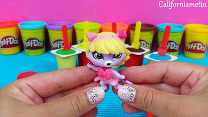 Tải video: Play Doh Surprise Yougurt Dippin Dots Minions Frozen LPS The Smurfs Minnie Mouse