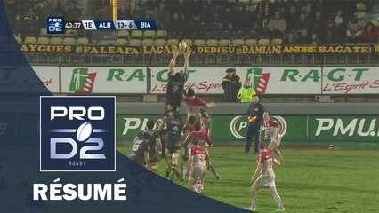 PRO D2 - Résumé Albi-Biarritz: 30-13 - J16 - Saison 2015/2016
