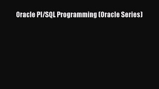 [PDF Download] Oracle Pl/SQL Programming (Oracle Series) [Read] Full Ebook