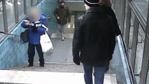 Shocking Brave woman with kids stops pickpocket is attacked