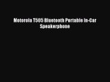 Motorola T505 Bluetooth Portable In-Car Speakerphone