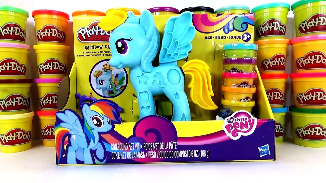 MY LITTLE PONY PLAY DOH RAINBOW DASH STYLE SALON MY PLAYSET