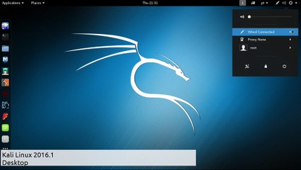 kali linux installation 2016 on new release