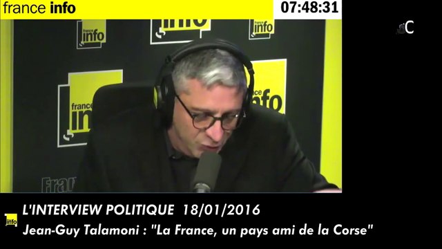 Jean-Guy Talamoni : La France, un pays ami de la Corse