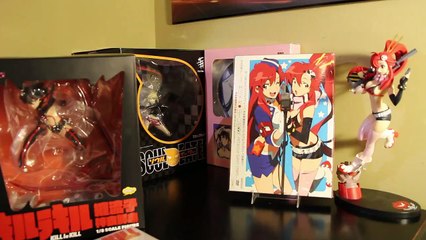 Kill la Kill Vol. 2-5 Aniplex Blu-Ray set : Satsuki vs Ryuko 1/8 SCALE UNBOXING