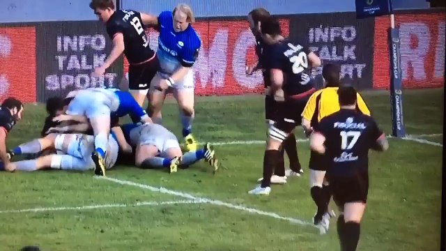 Le gros fail d'Owen Farrell face au Stade Toulousain