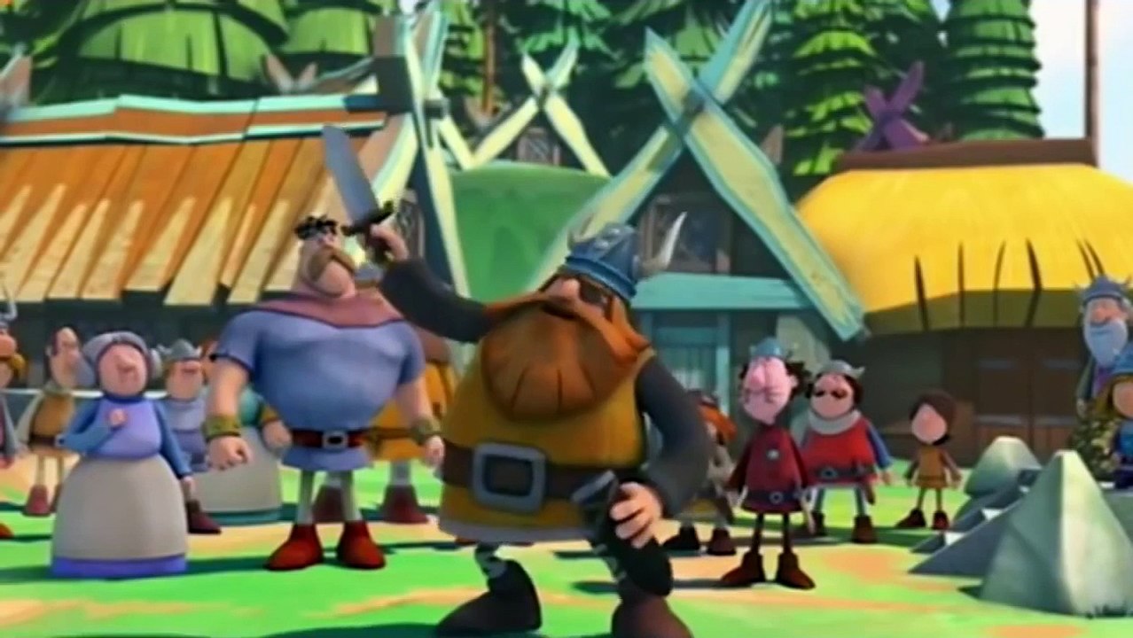 Wickie und die starken Männer auf Deutsch Staffel 1 Folge 4 Das Höhlenmonster  WOW