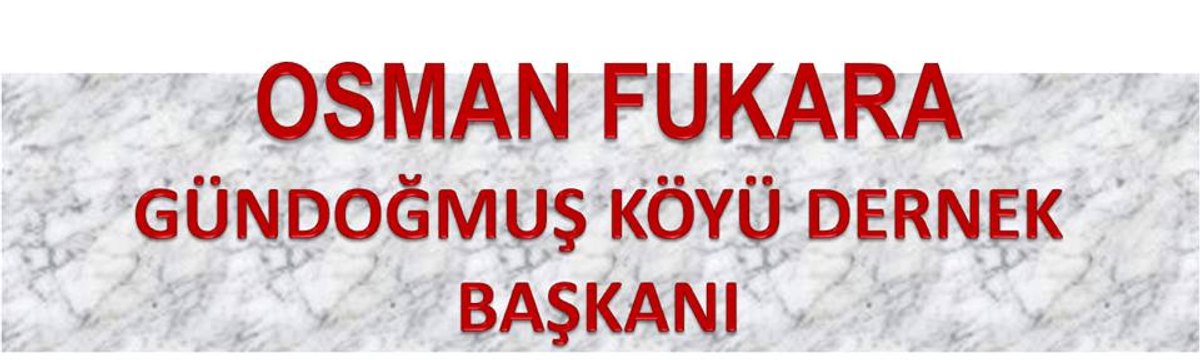 OSMAN FUKARA GÜNDOGMUŞ KÖYÜ DERNEK BAŞKANI ŞABANÖZÜ CANKIRI